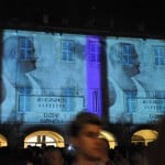 Piazza San Prospero a Reggio Emilia durante Citizenship. La Giovane Fotografia Italiana racconta la cittadinanza