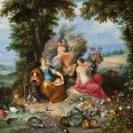Jan Brueghel II e Frans Francken - I Quattro Elementi - collezione privata - courtesy Galleria Luigi Caretto