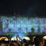 Piazza San Prospero a Reggio Emilia durante Citizenship. La Giovane Fotografia Italiana racconta la cittadinanza