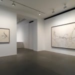 Albert Oehlen - Drawings - veduta della mostra presso la Gagosian Gallery, Roma 2012