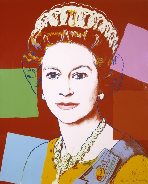 Andy Warhol Queen Elizabeth II of the United Kingdom 1985 Art Digest: God paint the Queen. Social network che va, Pinterest che viene. Patti Smith e Robert Mapplethorpe: caro amico ti scrivo