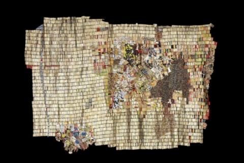 El Anatsui New World Map Brilla anche Bonhams, che a Londra punta le sue aste su India e Africa. Portando al record Sabavala ed El Anatsui…