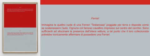 Ferrari Le alterne vicende del ready made