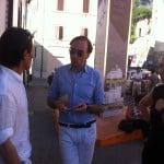 Gianluca Marziani con Antonella Zazzera e Michele Ciribifera