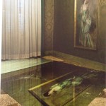 Mustafa Sabbagh - Memorie Liquide - veduta della mostra presso il Museo Giovanni Boldini, Ferrara 2012