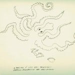 Gastone Novelli - Il polipo è uno dei principali motivi decorativi dei vasi minoici - 1962-63 - Archivio Novelli