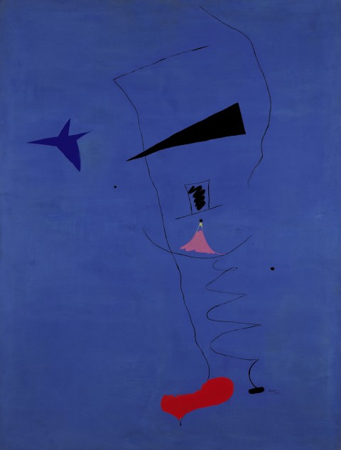 Joan Miró Peinture Étoile Bleue La storia, dipinta di blu. In asta da Sotheby’s Londra l’Étoile di Joan Miró, opera chiave per Mark Rothko e Yves Klein