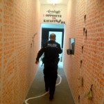 La Polizia alla Berlin Biennale (foto Leonardo Bigazzi) 1