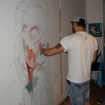 Live Painting di Max Petrone
