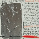 Gastone Novelli - L’armoire normande - 1962 - foglio n. 7 del libro unico per l'illustrazione di Histoire de l’oeil di Georges Bataille - Milano, collezione Giorgio Cappricci