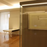 Il disegno della scrittura. I libri di Gastone Novelli - veduta della mostra presso il Museo del 900, Milano 2012