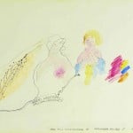 Gastone Novelli - Serie della Hilarotragedia. 13 Anticamera dell'Ade - 1964 - coll. Cappricci