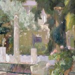 Joaquín Sorolla - Il giardino di casa Sorolla - 1920 - Madrid, Museo Sorolla