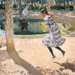 Joaquín Sorolla - Saltando la corda, La Granja - 1907 - Madrid, Museo Sorolla