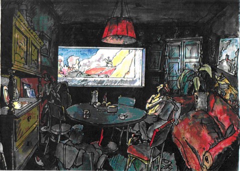 Ilya e Emilia Kabakov - The Happiest Man - 2000-12 The Happiest Man 2000 2012 Courtesy E. Kabakov 2 Il più felice (tra gli uomini). I Kabakov a Milano