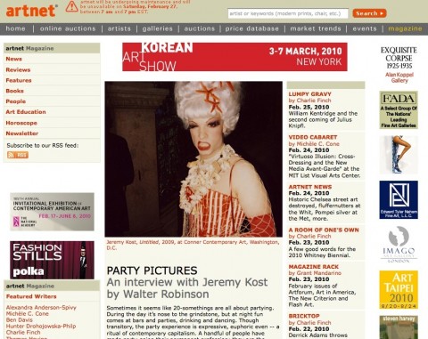 artnet Cambia tutto. Dopo 16 anni chiude Artnet Magazine, il sito d’arte per eccellenza che ha modificato il linguaggio dell’informazione culturale online