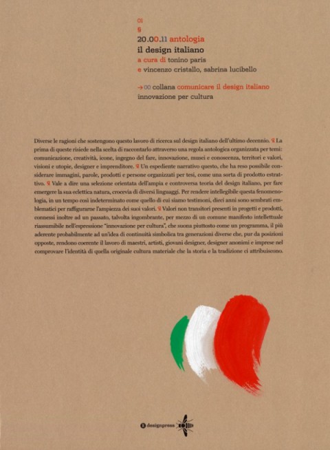 copertina Design Italiano 1 600x818 Sulle tracce del design del futuro. Docenti, ricercatori e studenti all’opera. Con un’antologia fresca di stampa e una tavola rotonda alla Facoltà di Architettura di Genova