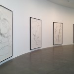 Albert Oehlen - Drawings - veduta della mostra presso la Gagosian Gallery, Roma 2012