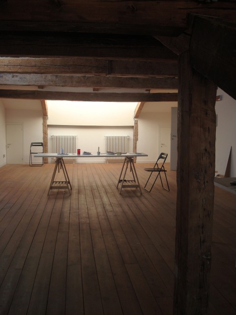 interno degli Atelie12C5041 Venezia, Atelier BLM 2012. I giovani residenti della Bevilacqua La Masa si raccontano. Videoblitz negli studi – Capitolo II, Palazzo Carminati