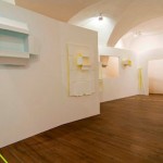Alfredo Pirri - Crocefissioni e altri paesaggi primaverili - veduta della mostra presso la Galleria Giacomo Guidi, Roma 2012