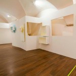 Alfredo Pirri - Crocefissioni e altri paesaggi primaverili - veduta della mostra presso la Galleria Giacomo Guidi, Roma 2012