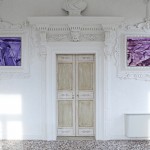 1-Giovanni Frangi - Mappe - veduta della mostra presso Villa Morosini - Polasella, 2012, photo A Frangi