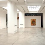 Ashley Bickerton - The Women - veduta della mostra presso la Cardi Black Box, Milano 2012