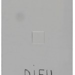 Robert Filliou - Dieu - 1970 - collezione Arturo Schwarz