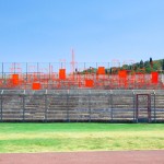 Marlon De Azambuja, Potencial Escultorico, 2012, Stadio comunale di Arezzo