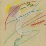 Lamberto Pignotti - S.t. (studio di linee e colori) - 1944