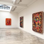 Ashley Bickerton - The Women - veduta della mostra presso la Cardi Black Box, Milano 2012
