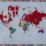 Alighiero e Boetti - Mappa del mondo - 1978
