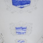 5-Giovanni Frangi - Mappe - veduta della mostra presso Villa Morosini - Polasella, 2012, photo A Frangi