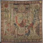 Benedetto da Milano e collaboratori su cartone di Bramantino - Aprile - 1504 circa-1509 (su cartoni realizzati a partire dal 1501) - Milano, Civiche Raccolte d’Arte Applicata del Castello Sforzesco