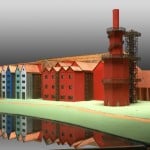 Aldo Rossi, Modello del progetto per il Deutsches Historisches Museum, Berlino, s.d., collezione MAXXI Architettura, Fondazione MAXXI Roma