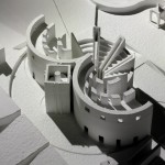 Alessandro Anselmi, Modello del Cimitero comunale di Parabita, Lecce, s.d., collezione MAXXI Architettura, Fondazione MAXXI Roma