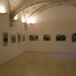 Francesco Clemente - Emblemes and mountains: recent watercolors and works on paper - veduta della mostra presso lo Studio Raffaelli, Trento 2012