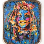 Ashley Bickerton - Blue Head I - 2012