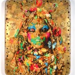 Ashley Bickerton - Gold Head I - 2012