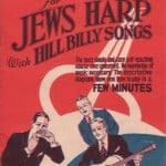Copertina di At-A-Glance Illustrated Self Instructor For Jews Harp With Hillbilly Songs, 1932