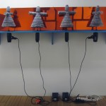 Dennis Oppenheim - Four spinning dancers #2 - 1989