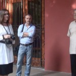 I curatori Anne-Marie Melster e Felipe Garin