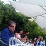Il tavolo dei galleristi milanesi, gio marconi, suzy shammah, raffaella cortese