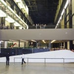 La pala della turbina eolica nella Turbine Hall della Tate Modern, a Londra 2
