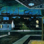Paul Delvaux - El viaducto, 1963