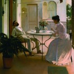 Ramon Casas i Carbó - Interior al aire libre, 1892