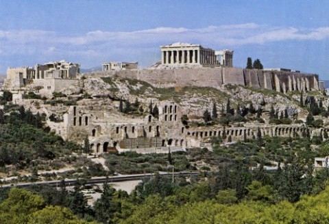 L'Acropoli, ad Atene