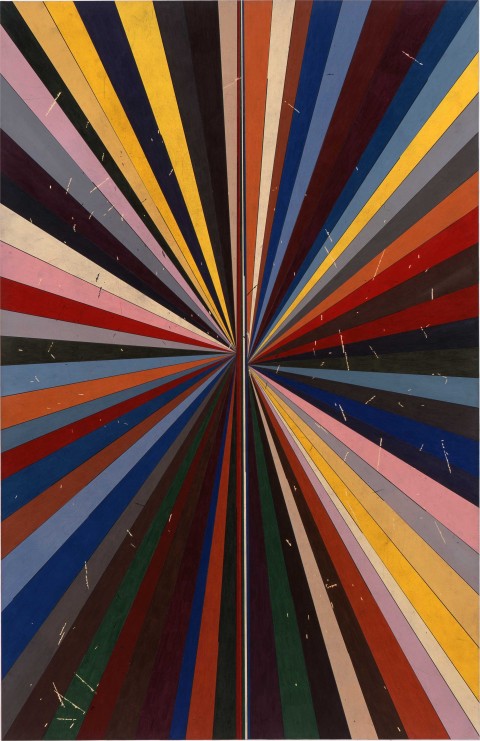 Mark Grotjahn - Untitled (Full Color Butterfly 41.13) - 2010