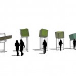Patricia Leighton & Del Geist, Broadway Green, 2012 - progetto