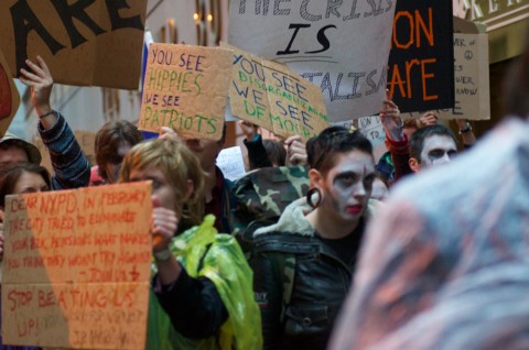 zombies occupy wall street L’idea dell’apocalisse (II)